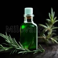 Натуральное косметическое эфирное розмариновое масло, из листьев и веток розмарина