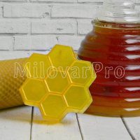 Форма пластиковая для мыла, Пчелинный соты