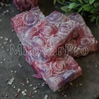 Розы под нарезку форма для мыла