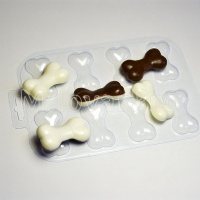 Косточки форма пластиковая для шоколада