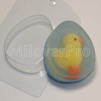Яйцо плоское форма для мыла