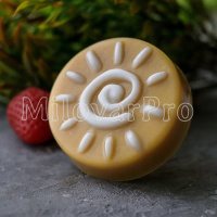 Солнечная спираль форма для мыла