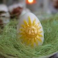 Яйцо - Солнце форма для мыла