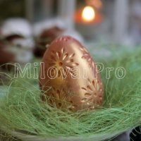 Яйцо - Цветочный орнамент форма для мыла